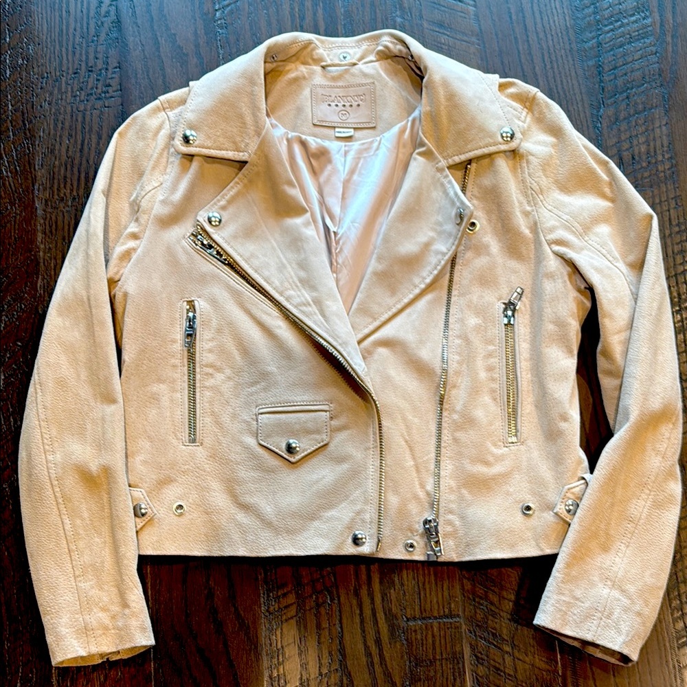 Brand new without tags BlankNYC leather jacket